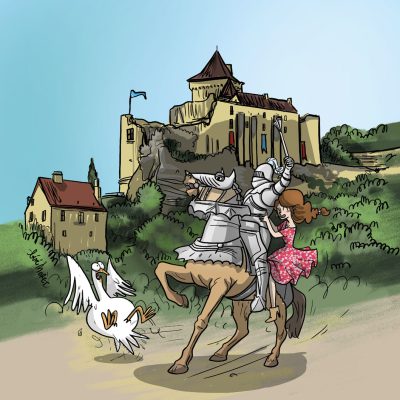 Produits souvenirs du Périgord sur mesure Château de Castelnaud